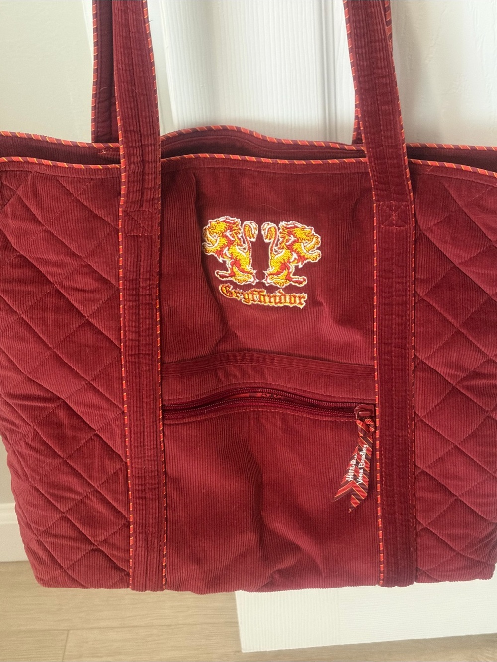 Vera Bradley Gryffindor largeTote Bag